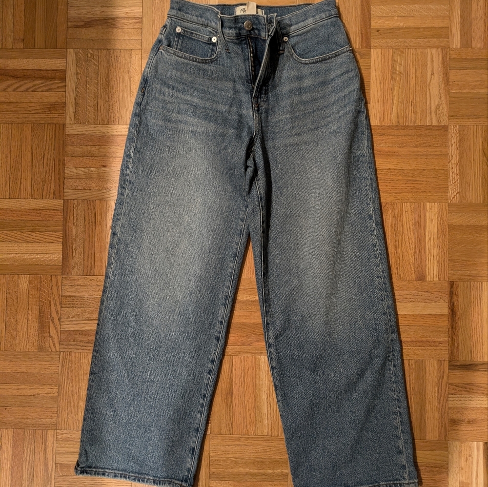 NWT Madewell perfect vintage wide leg 27P